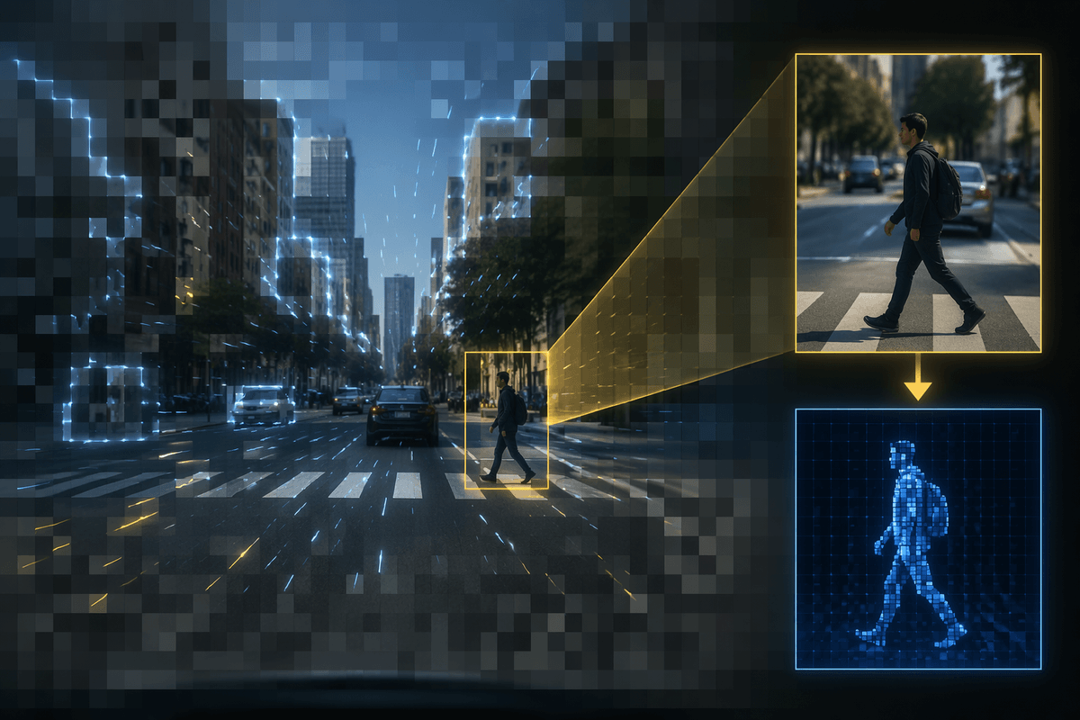 Peripheral vision AI vs normal computer vision: what changes
