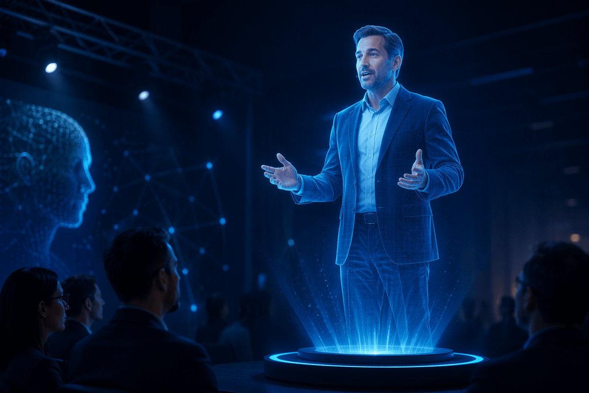 Real-Time AI Holograms