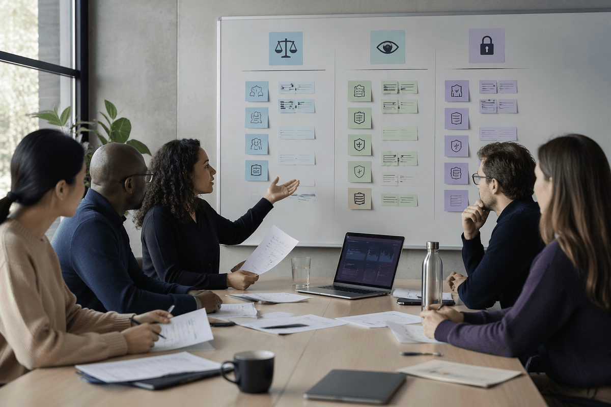 Turn each principle into a concrete product decision