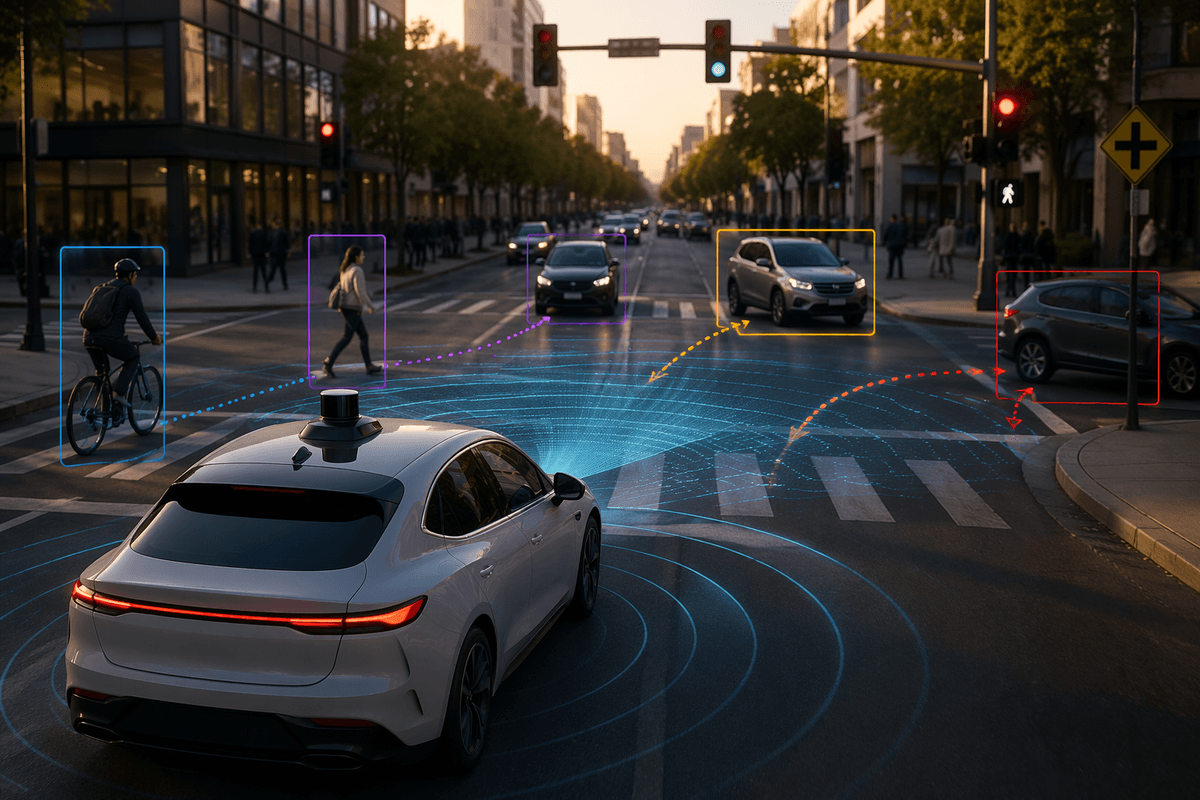 AI Helps Self Driving Cars Handle Intersections