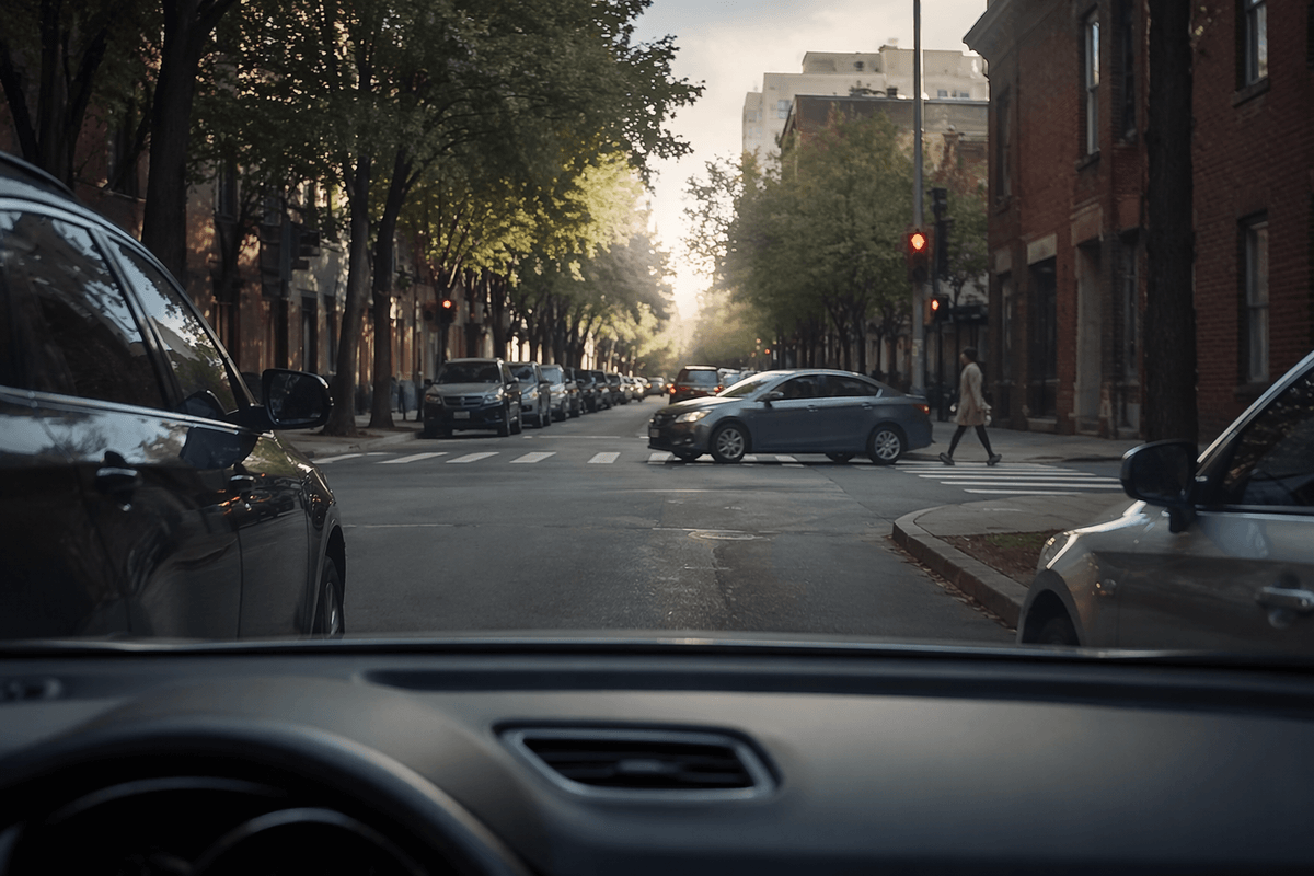 What makes intersection driving uniquely messy and uncertain